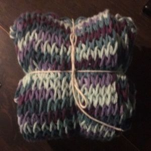 8 foot long handmade scarf